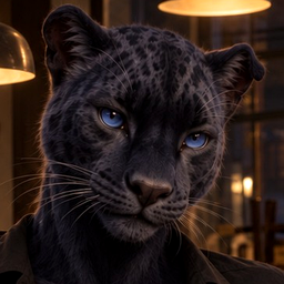 Leopard After Dark